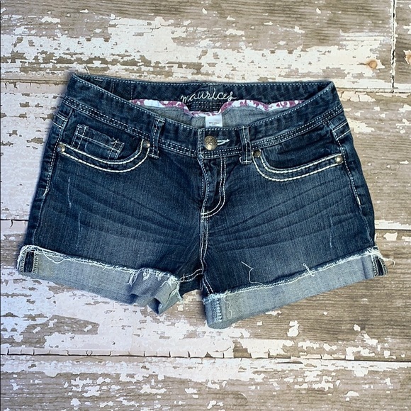 Maurices denim shorts Clearance